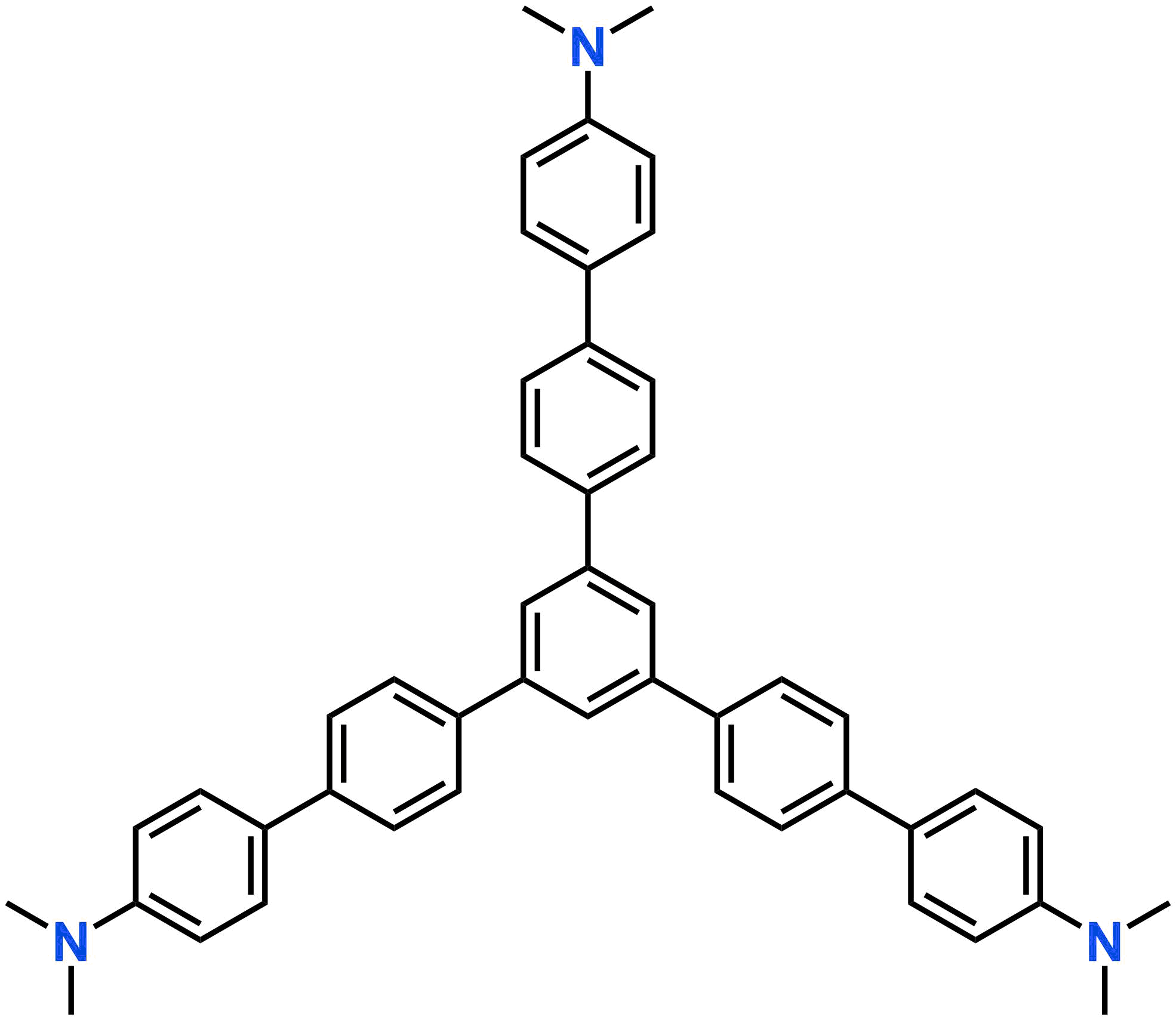 1,3,5-tris[4'-(dimethylamino)biphenyl-4-yl]benzene