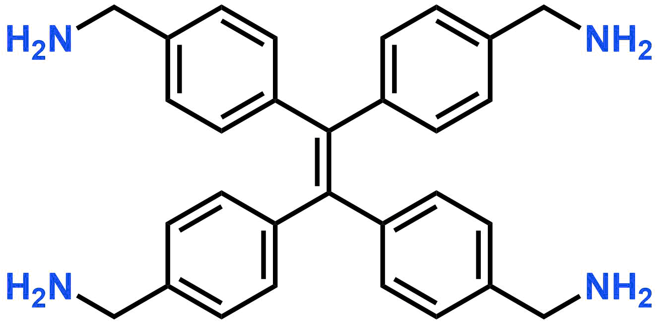 (ethene-1,1,2,2-tetrayltetrakis(benzene-4,1-diyl)) tetramethanamine tetrahydrochloride