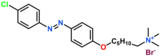 6-(4-((4-chlorophenyl)diazenyl)phenoxy)-N,N,N-trimethylhexan-1-aminium bromide