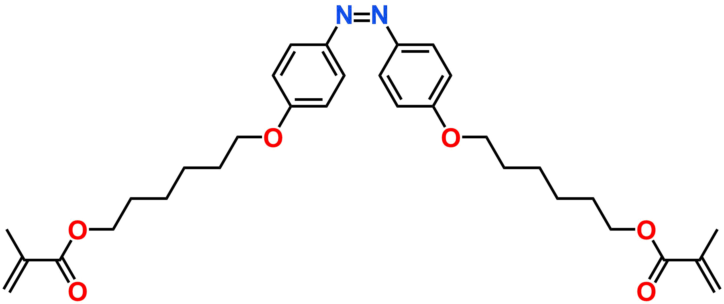 (E)-((diazene-1,2-diylbis(4,1-phenylene))bis(oxy))bis(hexane-6,1-diyl) bis(2-methylacrylate)