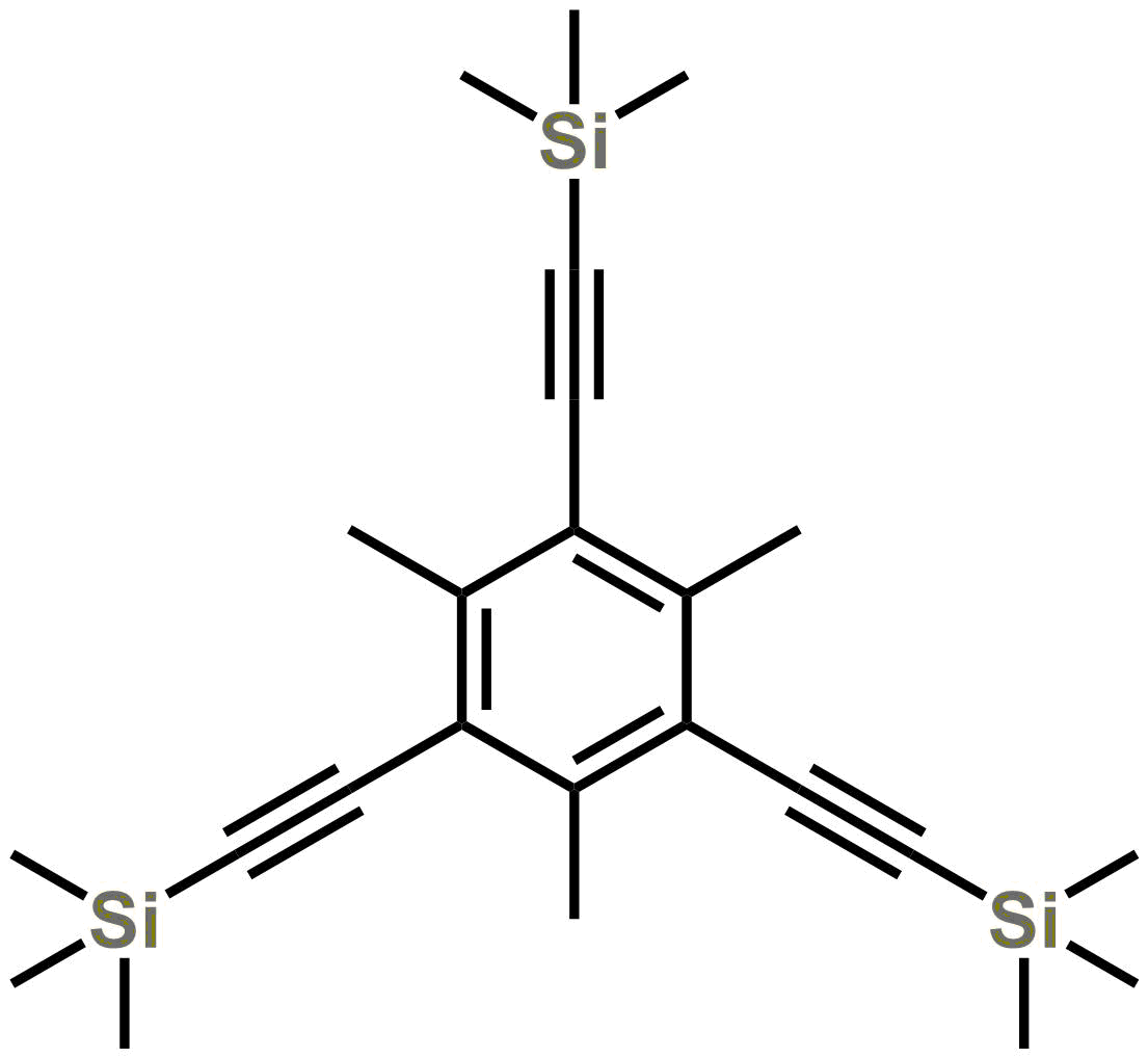 1,3,5-tris(trimethylsilylethynyl)mesitylene