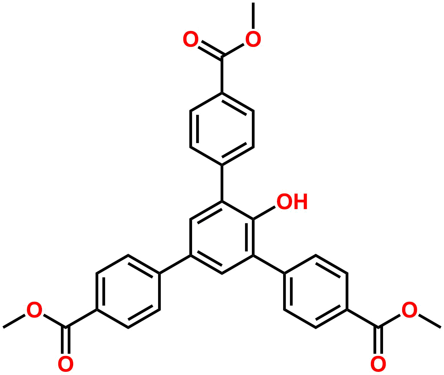 [1,1':3',1''-Terphenyl]-4,4''-dicarboxylic acid, 2'-hydroxy-5'-[4-(methoxycarbonyl)phenyl]-, 4,4''-d