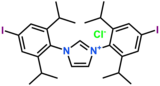 1H-Imidazolium, 1,3-bis[4-iodo-2,6-bis(1-methylethyl)phenyl]-, chloride (1:1)