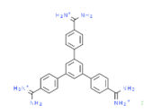 5'-(4-氨基甲酰亚胺苯基)-[1,1':3',1"-三联苯]-4,4"-二(羧肟酰胺),盐酸盐(1:3)