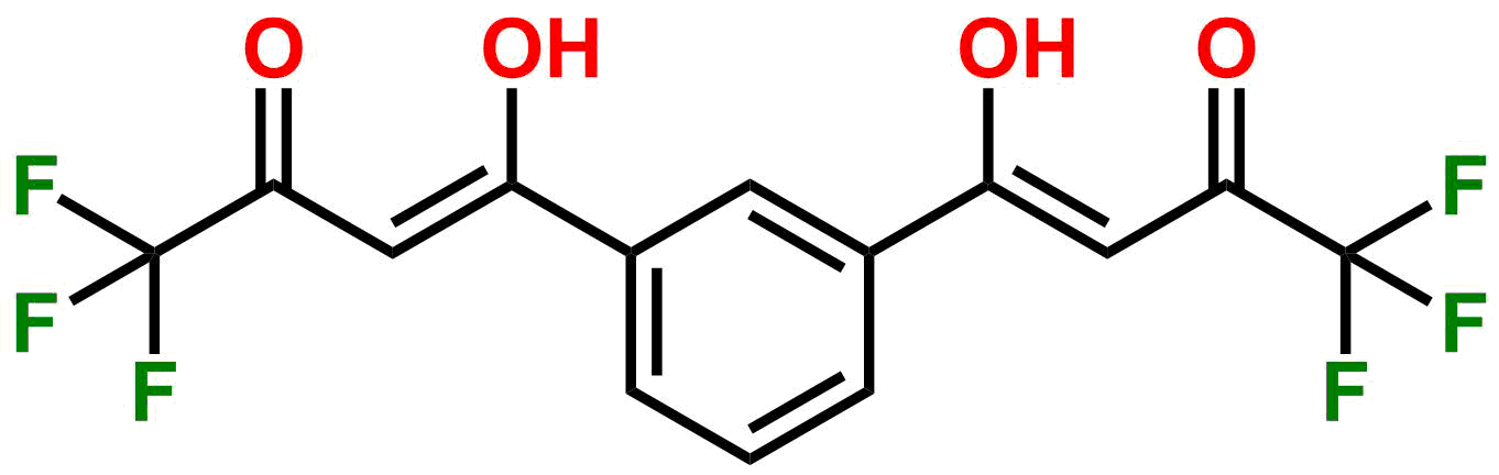 (3Z,3'Z)-4,4'-(1,3-phenylene)bis(1,1,1-trifluoro-4-hydroxybut-3-en-2-one)