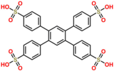 4',5'-bis(4-sulfophenyl)-[1,1':2',1"-terphenyl]-4,4"-disulfonic acid