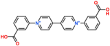 1,1'-bis(3-carboxyphenyl)-4,4'-bipyridinium