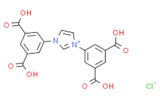 1,3-双(3,5-二羧基苯基)咪唑氯化物