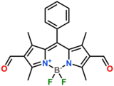 5,5-difluoro-2,8-diformyl-1,3,7,9-tetramethyl-10-phenyl-5H-dipyrrolo[1,2-c:2',1'-f][1,3,2]diazaborin
