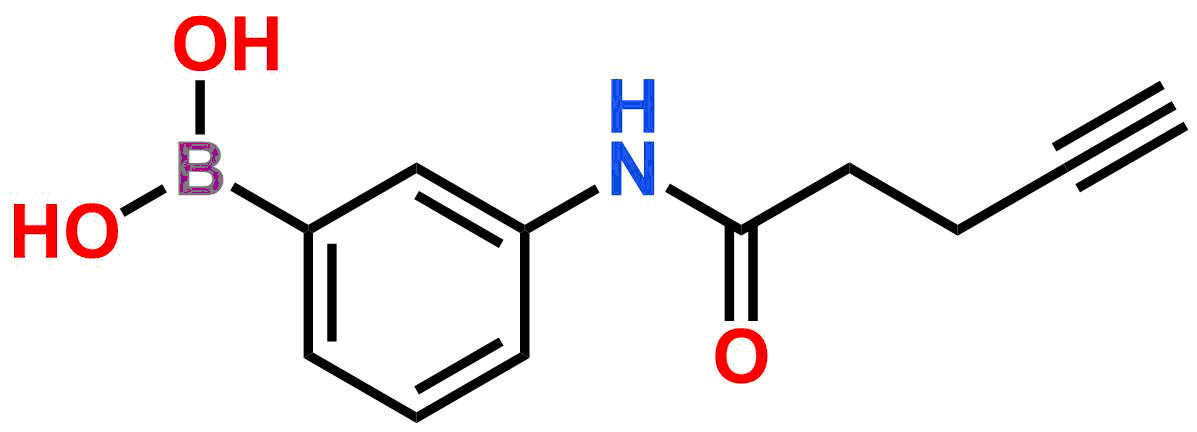 (3-(pent-4-ynamido)phenyl)boronic acid