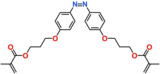 (E)-((diazene-1,2-diylbis(4,1-phenylene))bis(oxy))bis(propane-3,1-diyl) bis(2-methylacrylate)