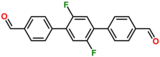 2',5'-difluoro-[1,1':4',1''-terphenyl]-4,4''-dicarbaldehyde