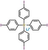 Lithium tetrakis(4-iodophenyl)borate