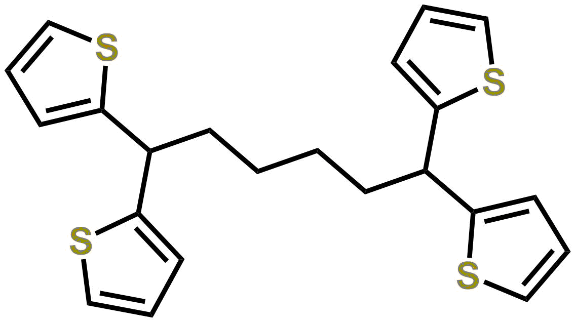 1,1,6,6-四(2-噻吩基)己烷