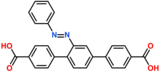 2'-(phenyldiazenyl)-[1,1':4',1"-terphenyl]-4,4"-dicarboxylic acid